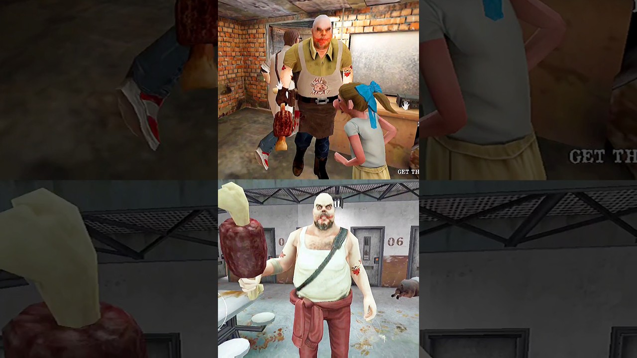 Mr. Meat With Rebecca Jumpscares vs Mr. Meat 2 With Terry Jumpscares 