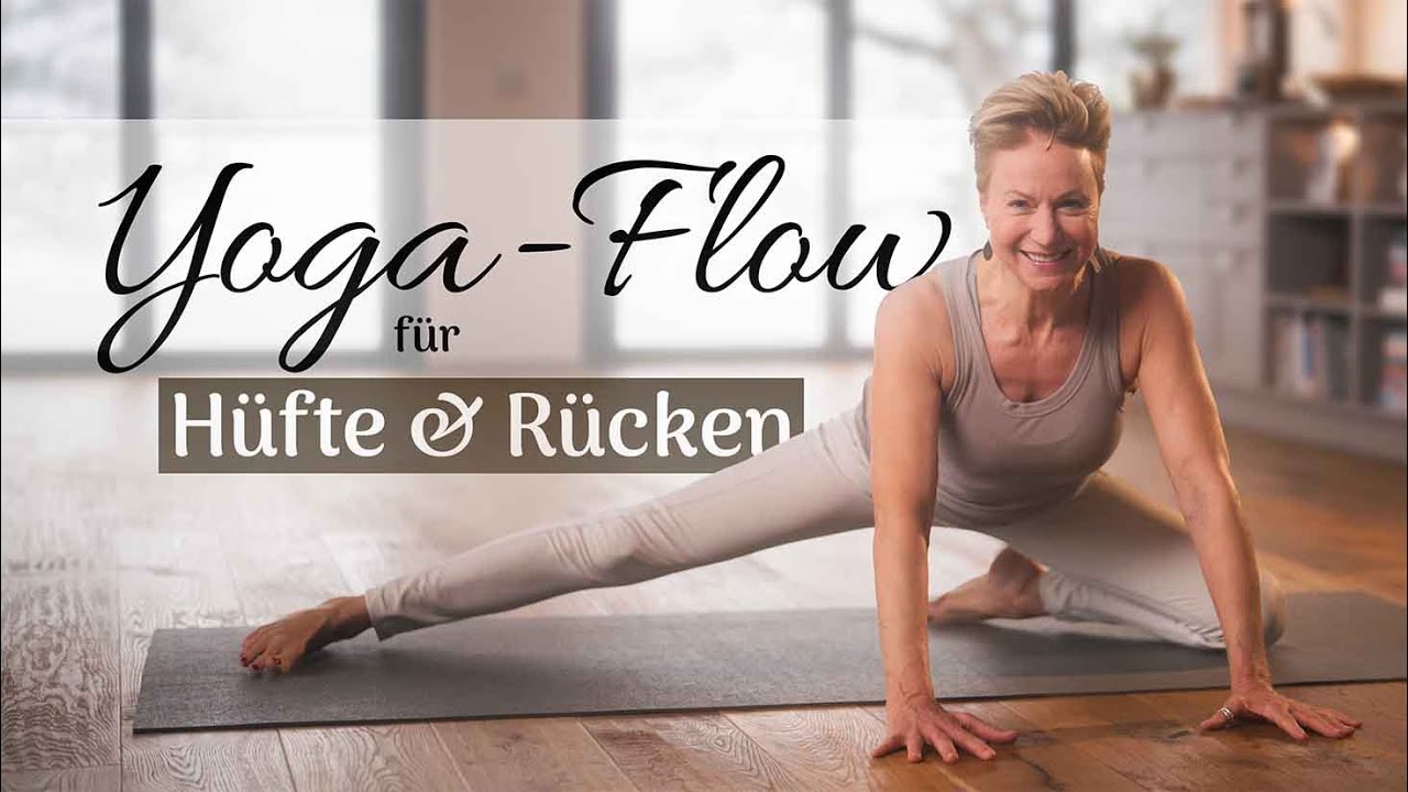 50+ Yoga-Flow für Hüfte und Rücken | Angelika Pauw