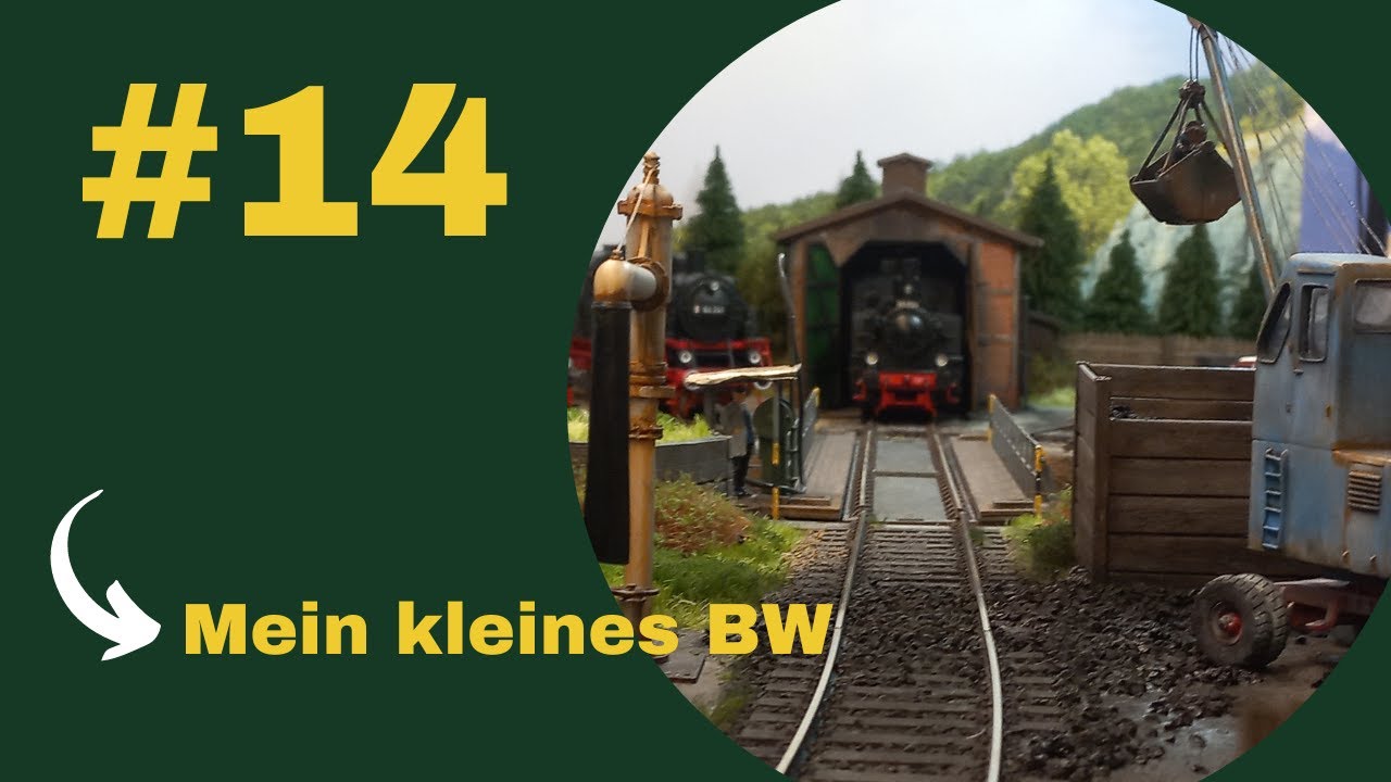 Betriebswerk / Kleines BW / Lokstation / Spur 0 / Modelleisenbahn / Anlagenbau