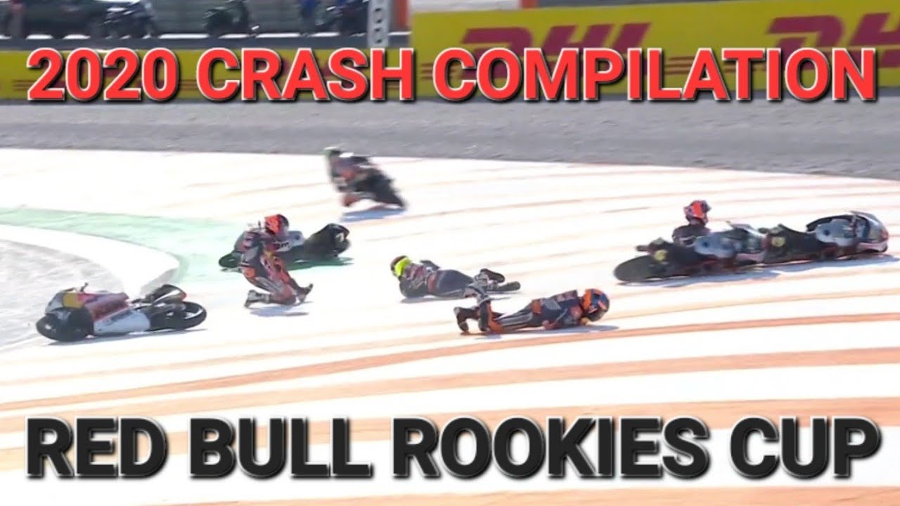 Подборка аварий Red Bull Rookies Cup 2020