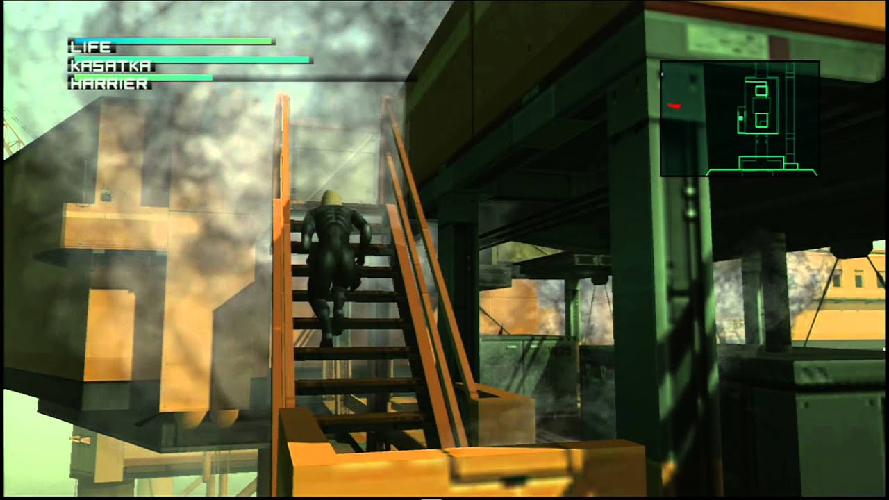 Metal Gear Solid 2; Harrier Battle (Extreme) No Damage