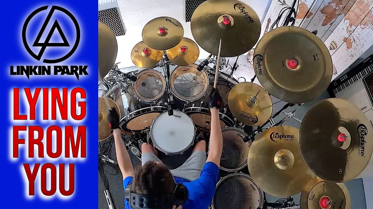 LINKIN PARK | LYING FROM YOU | DRUM COVER | BOSPHORUS CYMBALS