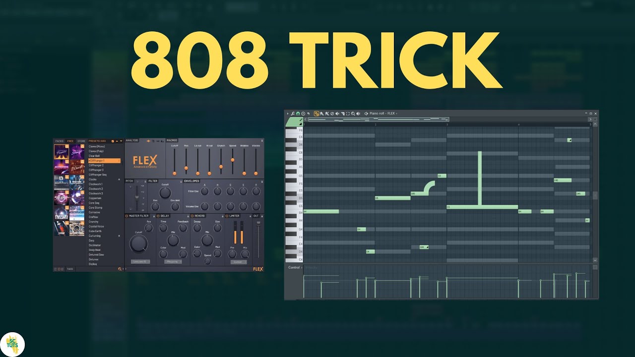 Uk Afrobeat tutorial - How to make 808 bass