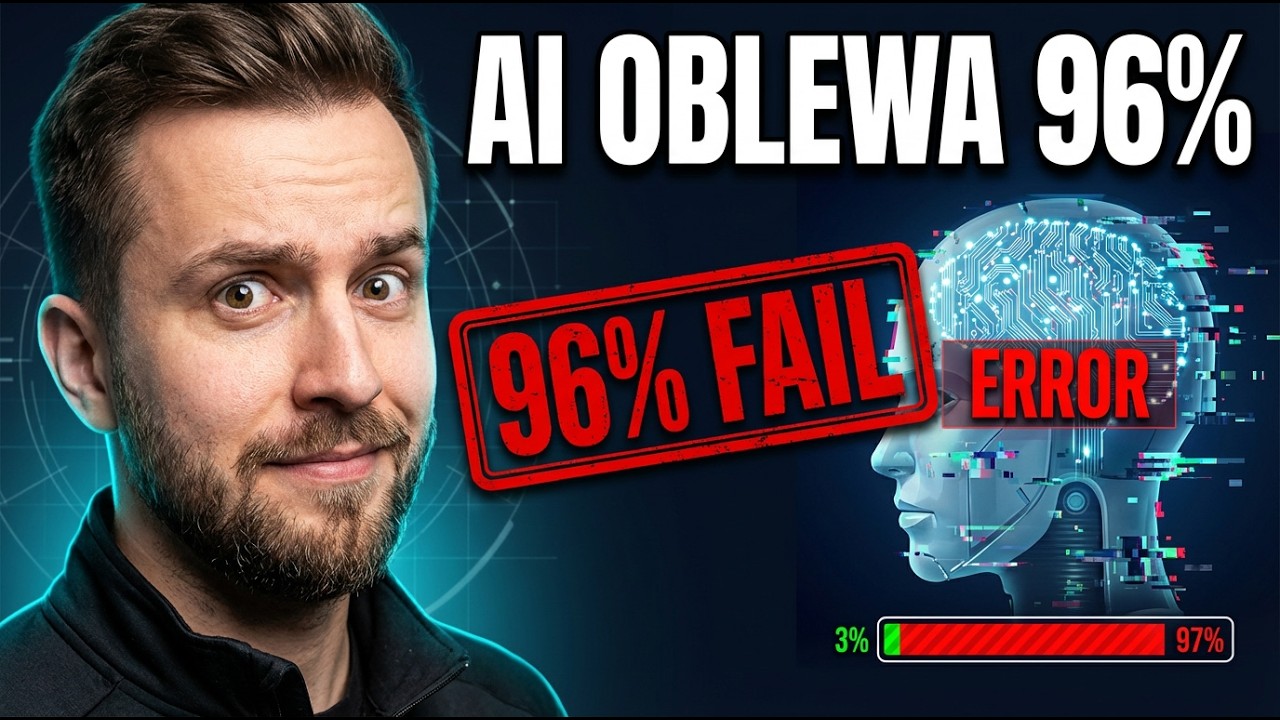 96% porażek AI w realnych zleceniach - jak to możliwe?