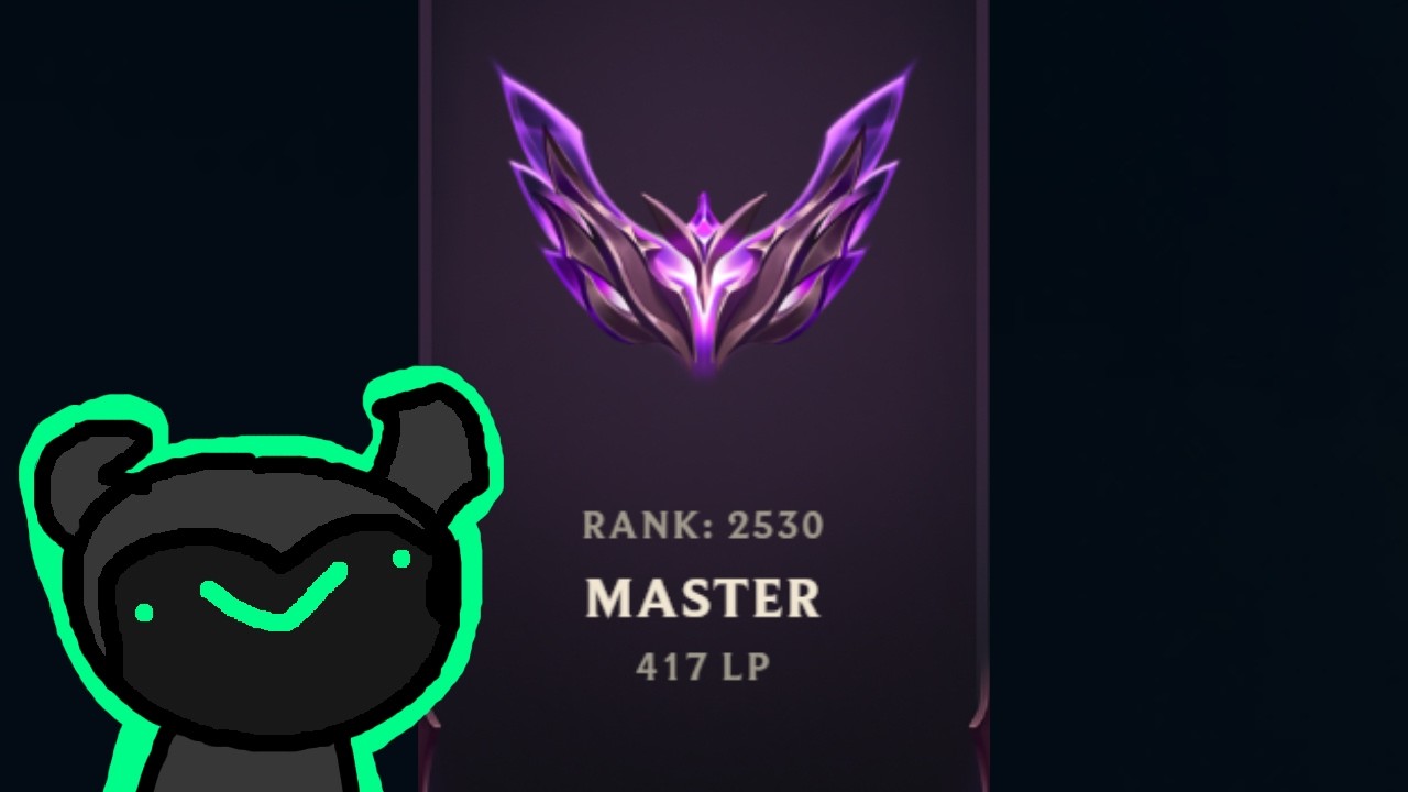 It's ranked time, yippee! (I'm still sick, but that's still okay!) | Masters 417 LP start