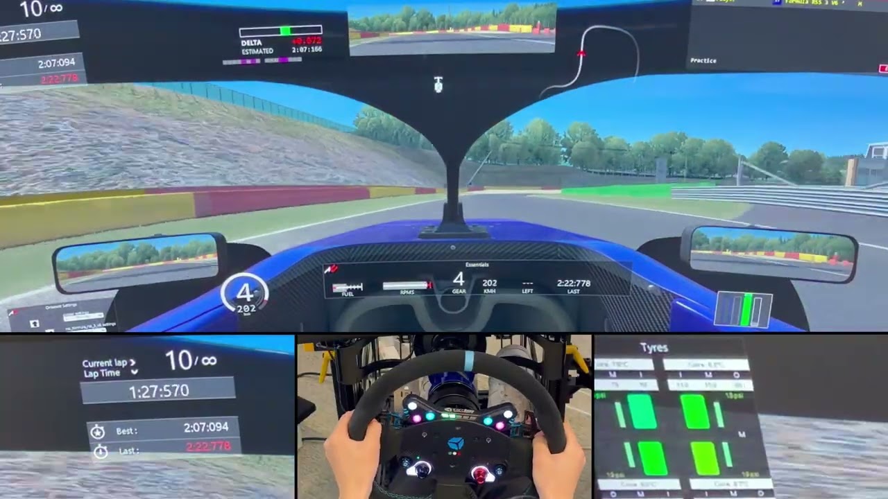 [Assetto Corsa] Formula RSS 3 V6をスパとシルバーストーンで乗り比べ!!