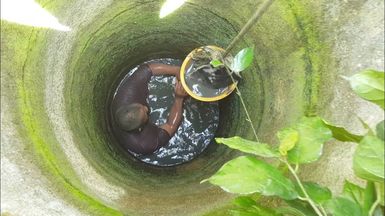 Proses ambil serpihan kerek dan lumpur !!!
