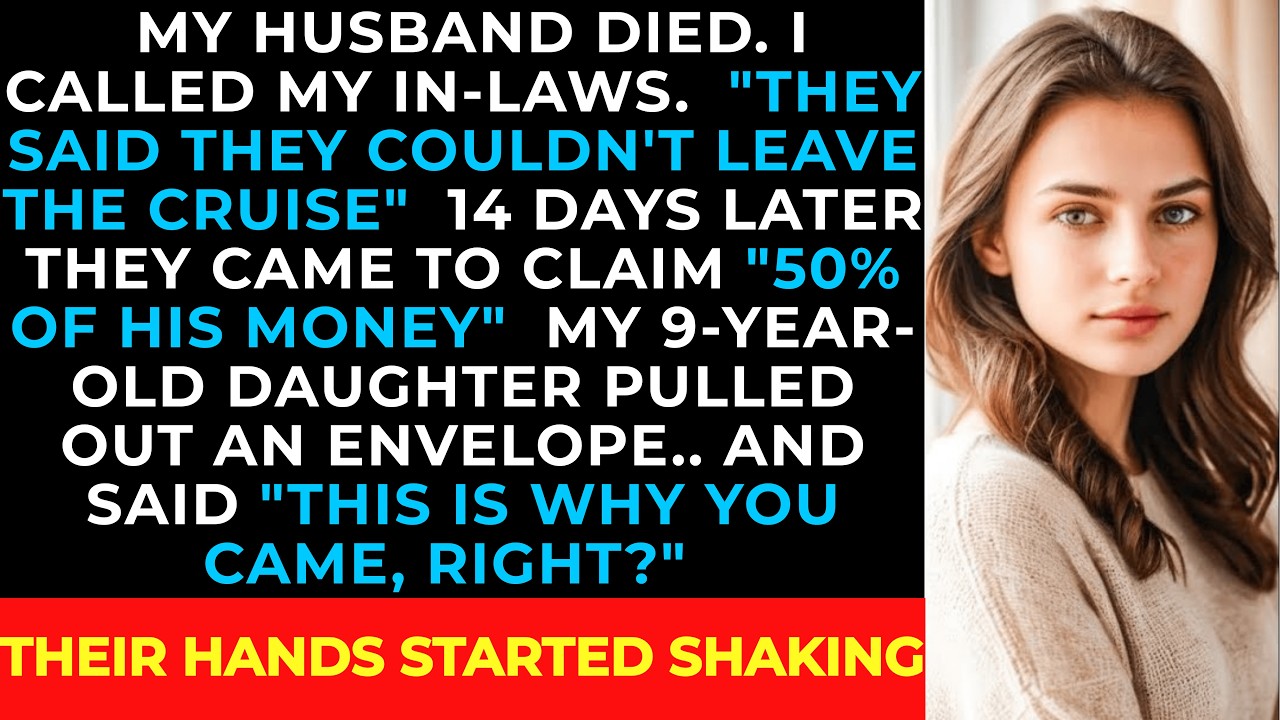 My In-Laws Stayed on Their Cruise While I Buried My Husband — Then They Showed Up Asking for His ...