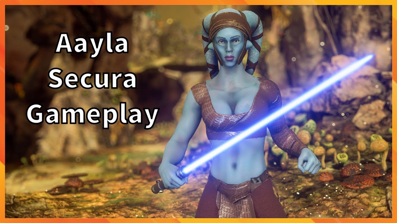 Aayla Secura Gameplay Star Wars Battlefront 2