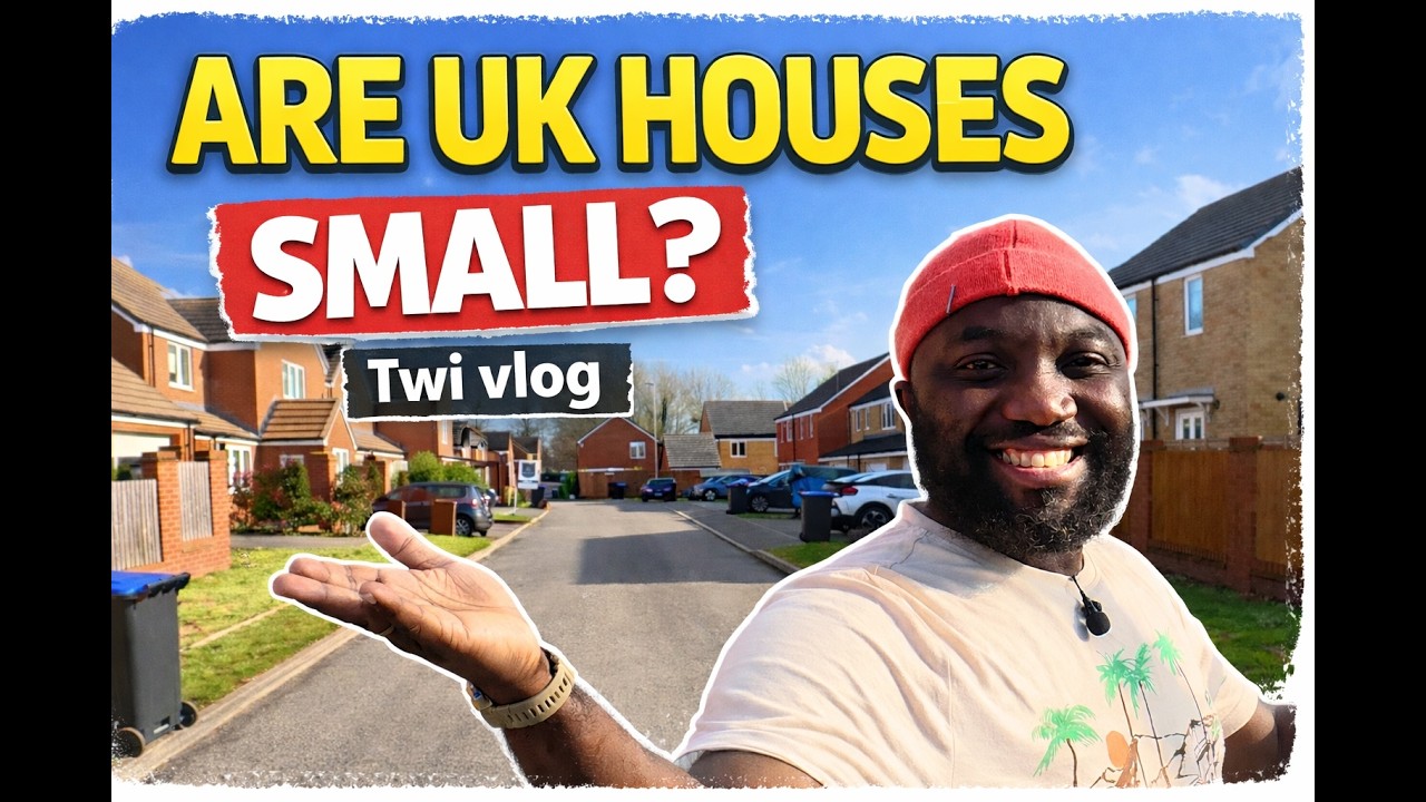 Are UK Houses Really Small? 🇬🇧 | Twi Vlog