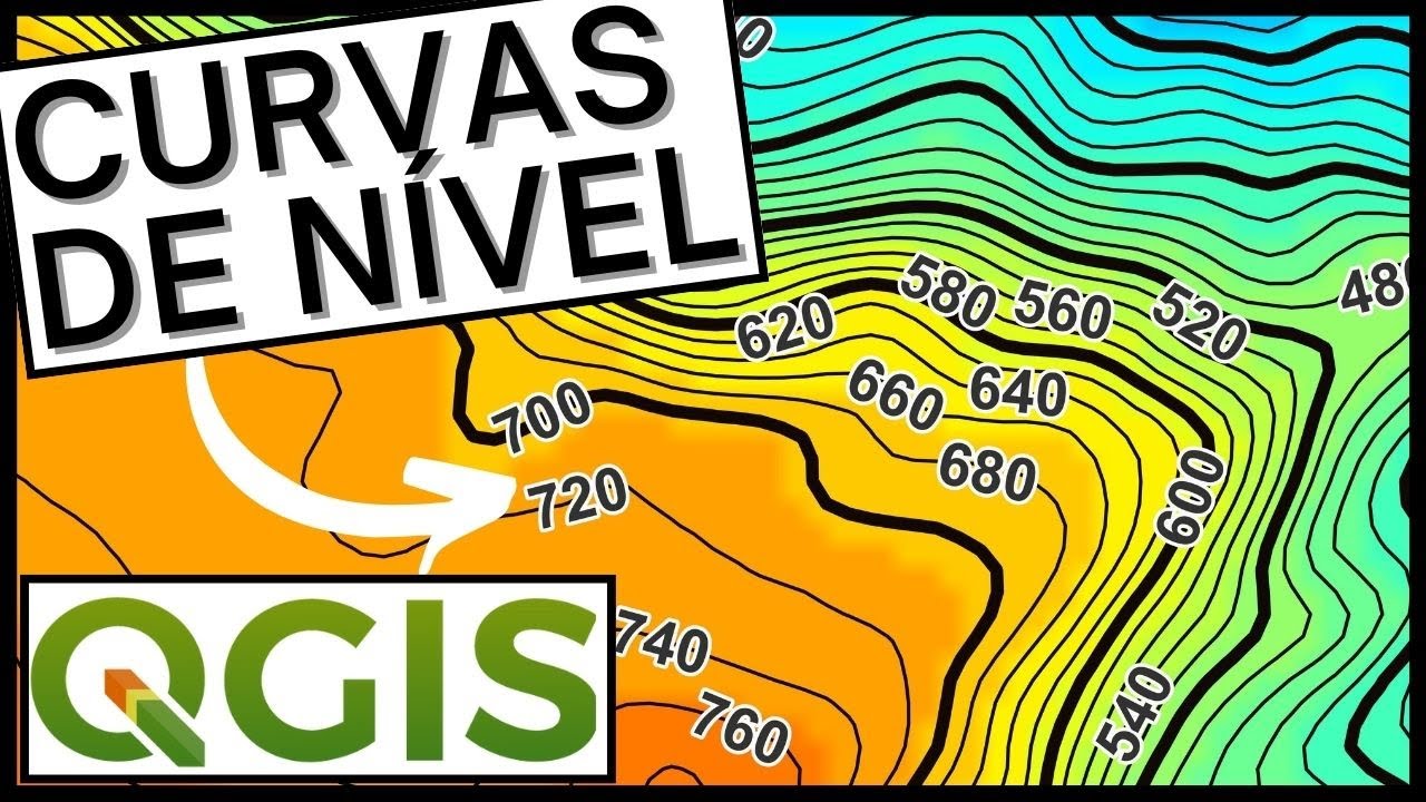 MAPA de CURVAS DE NÍVEL (TOPOGRAFIA) do zero (DEFINITIVO)