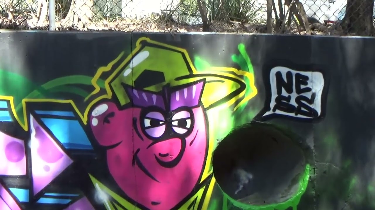 the graff sercher ep293... Drain graffiti