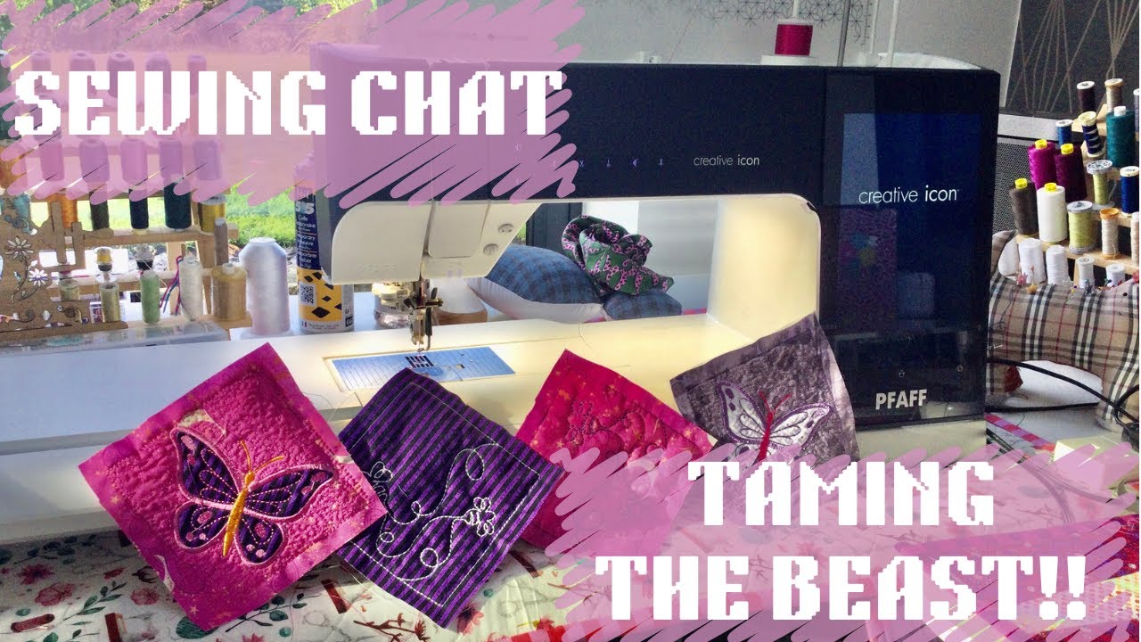 COSY AUTUMN SEWING AND THE TAMING OF THE BEAST!!