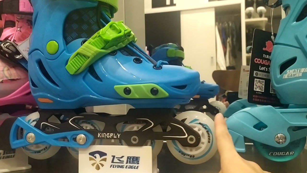 So sánh giày patin King Fly với Cougar 313 và Centosy T Rex (Smart Patin 0978381901)