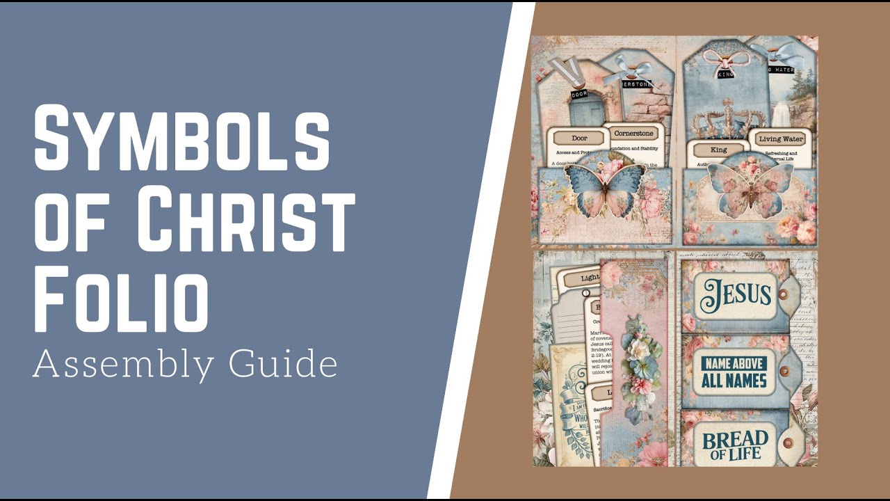 Christ Symbols Folio Assembly Bible Folio