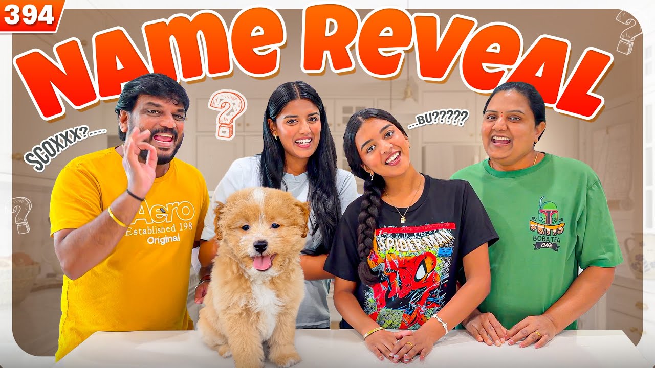 Puppy Name Reveal😍| VAAS Family | Telugu Vlogs 