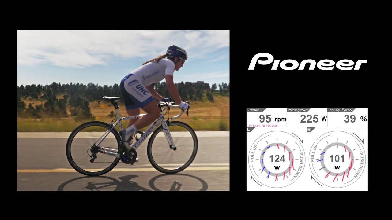 Pioneer Power Meter System&rsquo;s Exclusive Force Vector&rsquo;s