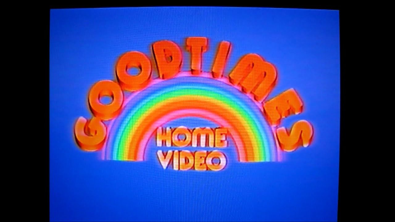 VHS demo play, THE AMSTERDAM KILL (1977 HK prod.) Robert Mitchum, GOODTIMES 1988 rainbow logo video