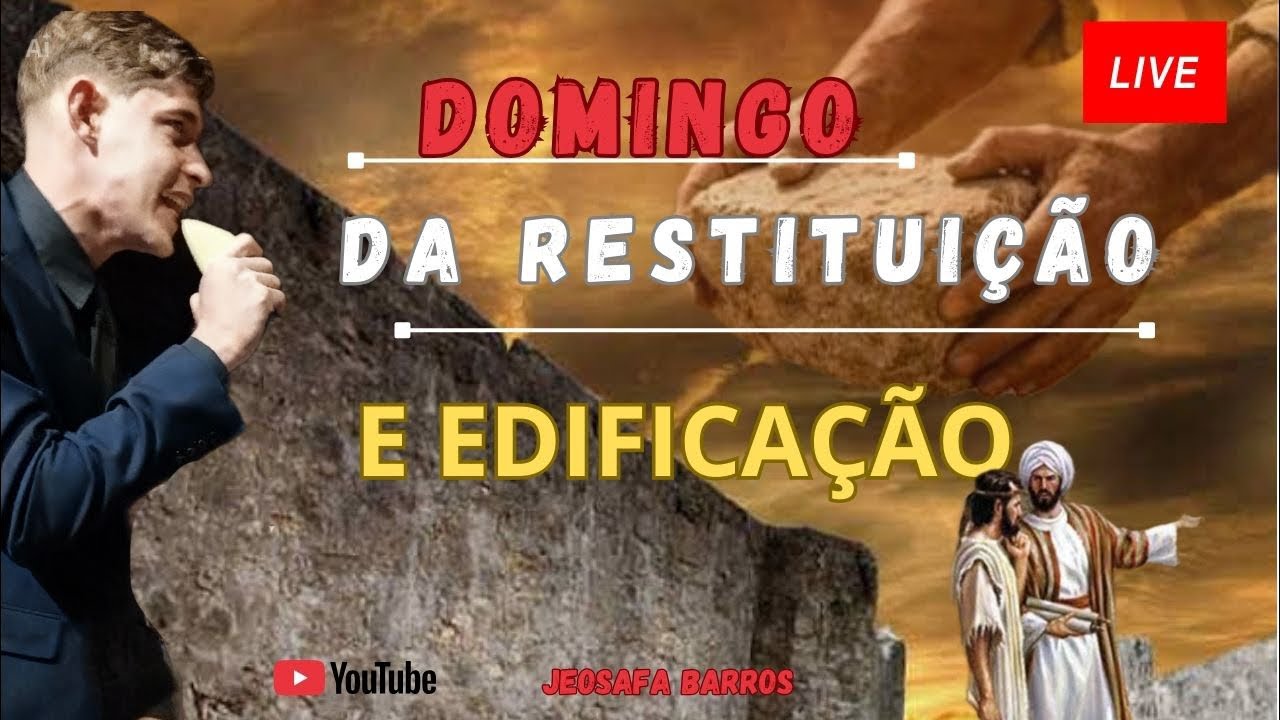 Domingo da restituição e edificação🔥😱￼