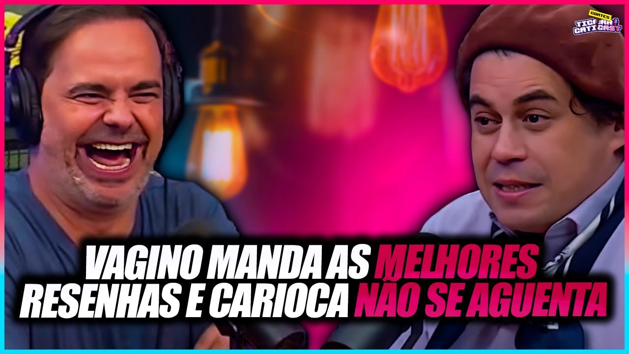 AS MELHORES RESENHAS COM LUIZ VAGINO!