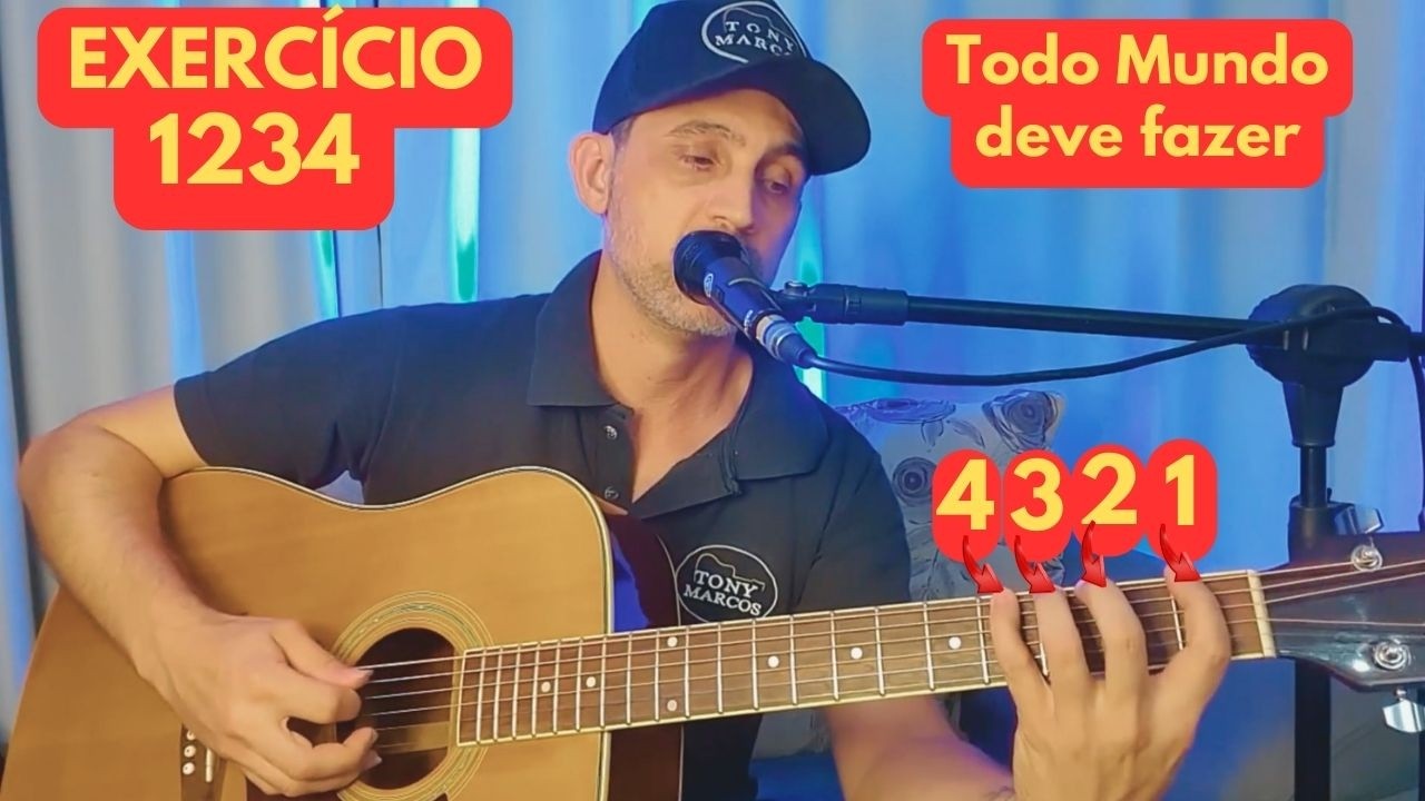COMO  DESTRAVAR no VIOLÃO e aprender tocar mais rápido (Iniciante)