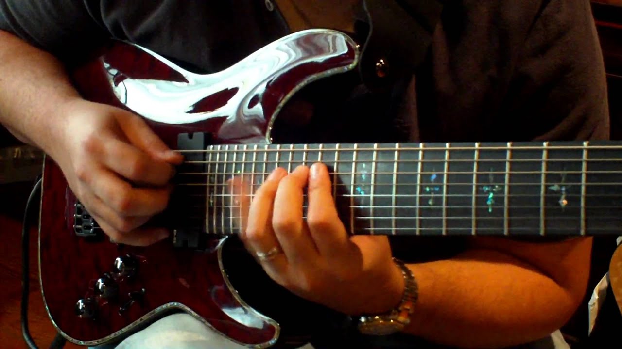 Маршалл Харрисон играет на Schecter 8 Купите мой альбом Presto-digitation на iTunes СЕЙЧАС!