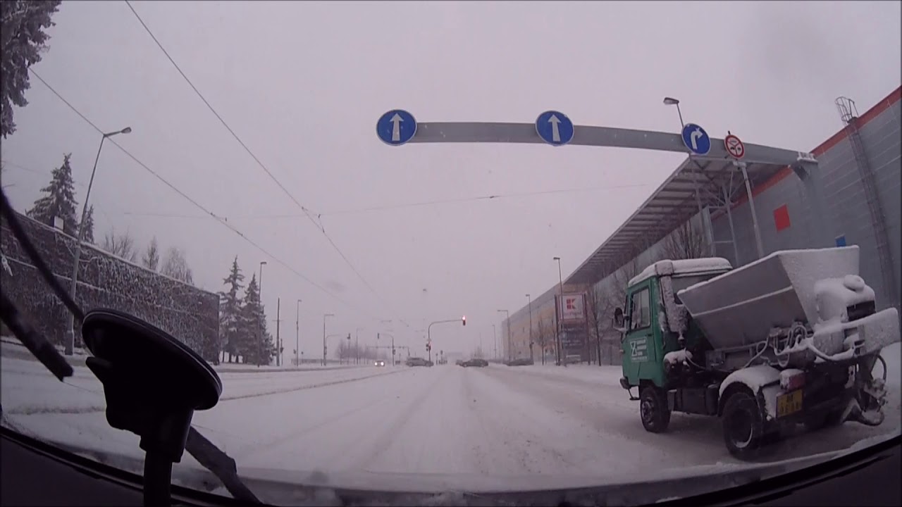 3.2.2019 - Praha - sněhová kalamita