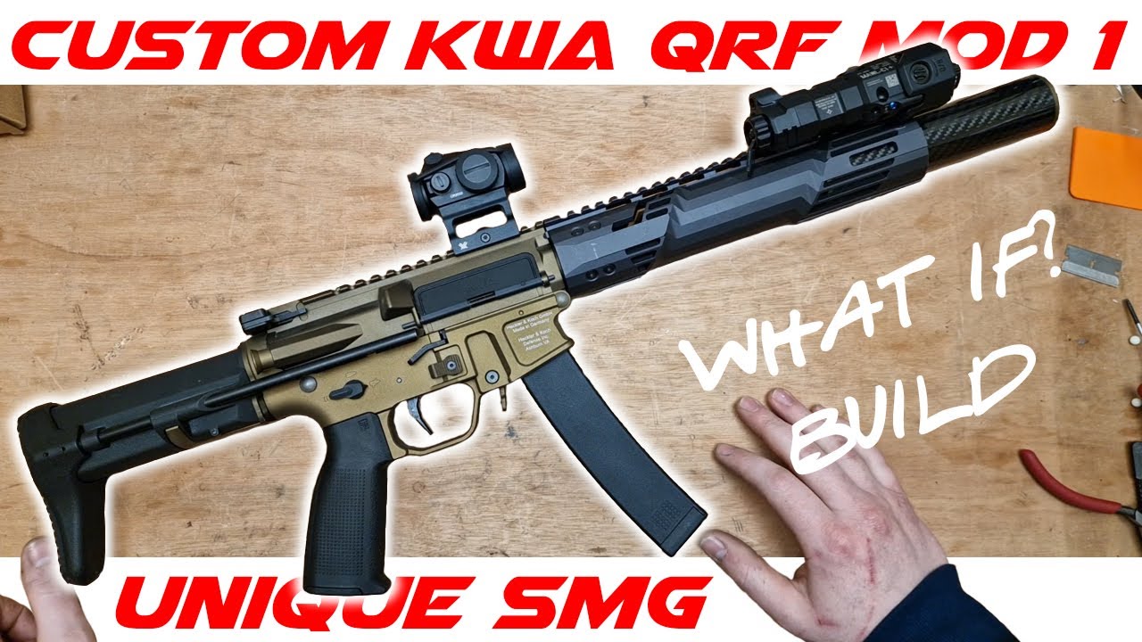 My Custom KWA QRF MOD 1 Unique Airsoft SMG