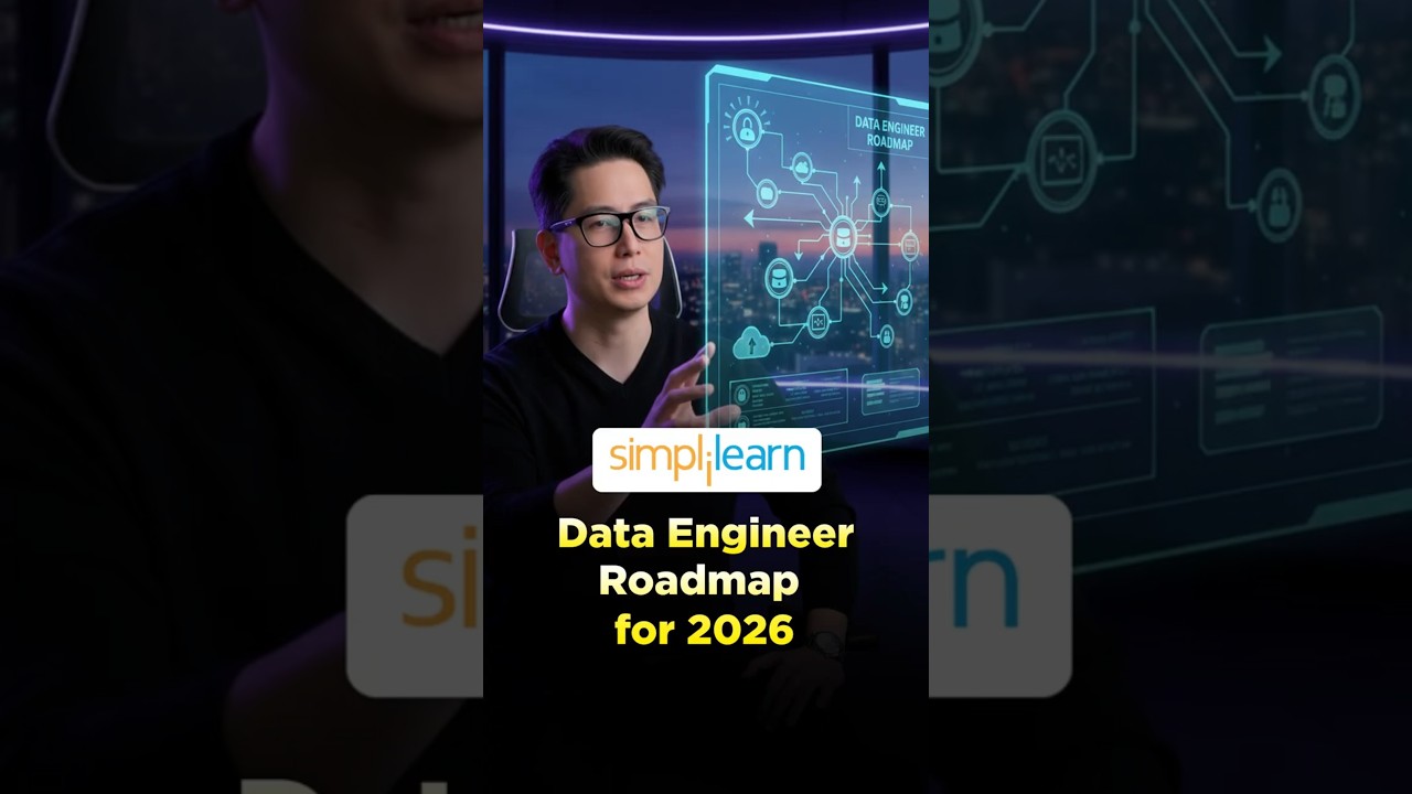 🔥Data Engineer Roadmap: Master the Skills for 2026 #shorts #simplilearn
