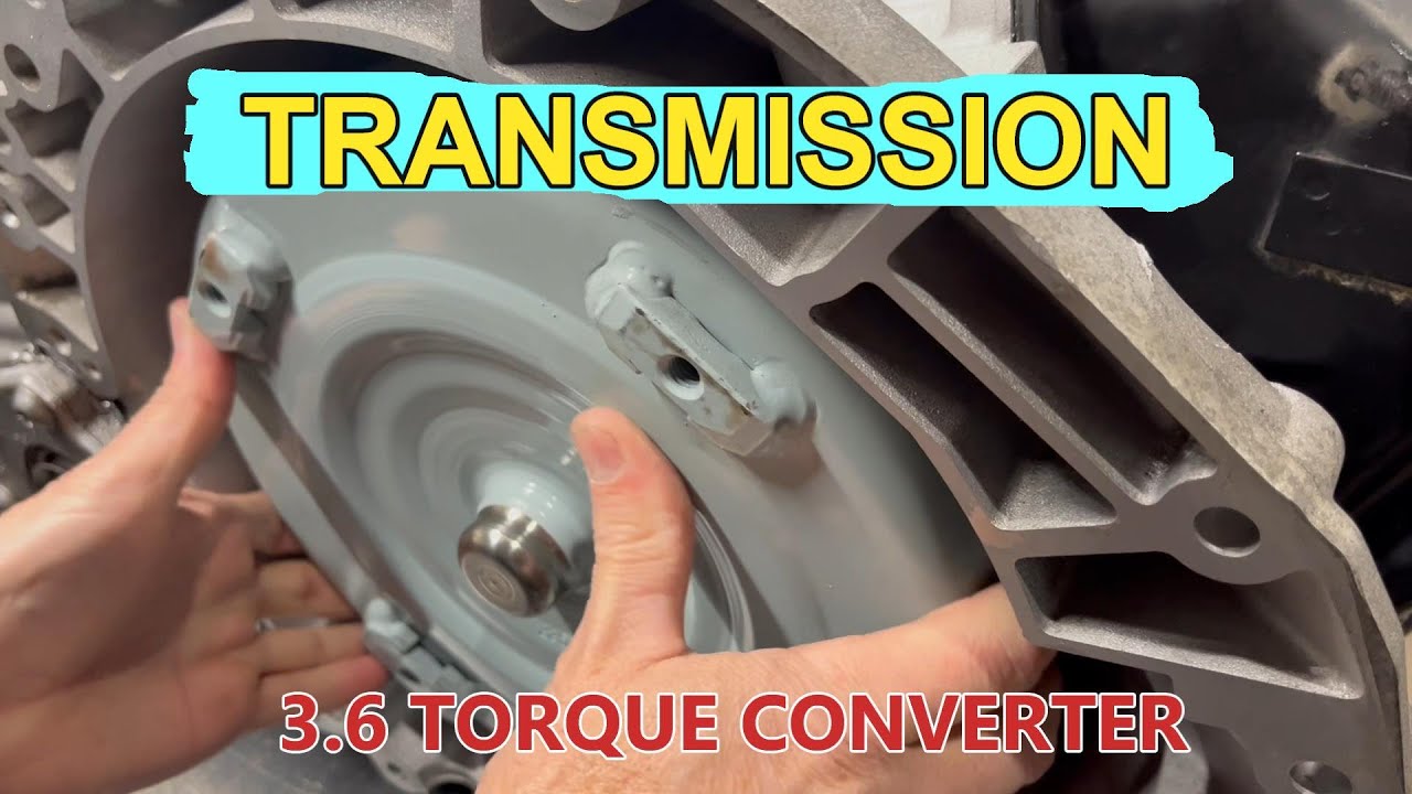 Dodge Caravan Seating and installing the torque converter 62te transmission How to