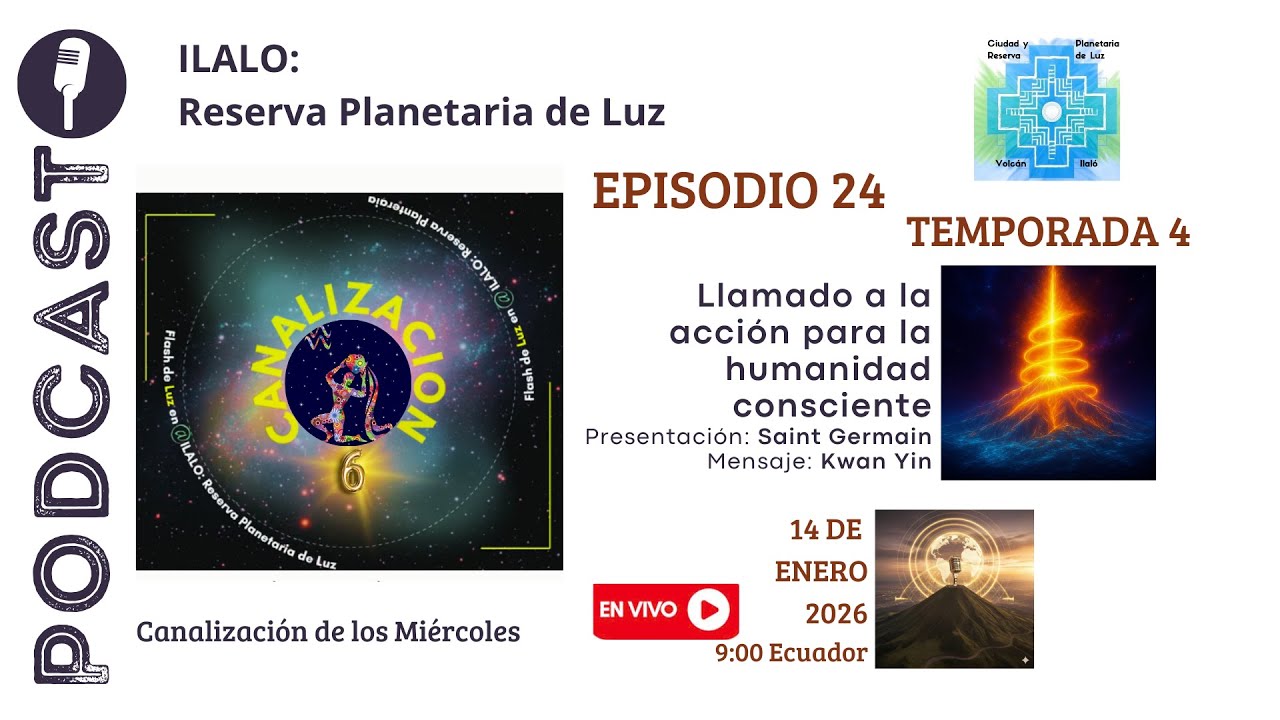 Canalización: Llamado a la acción para la Humanidad Consciente-#saintgermain  y #kuanyin 