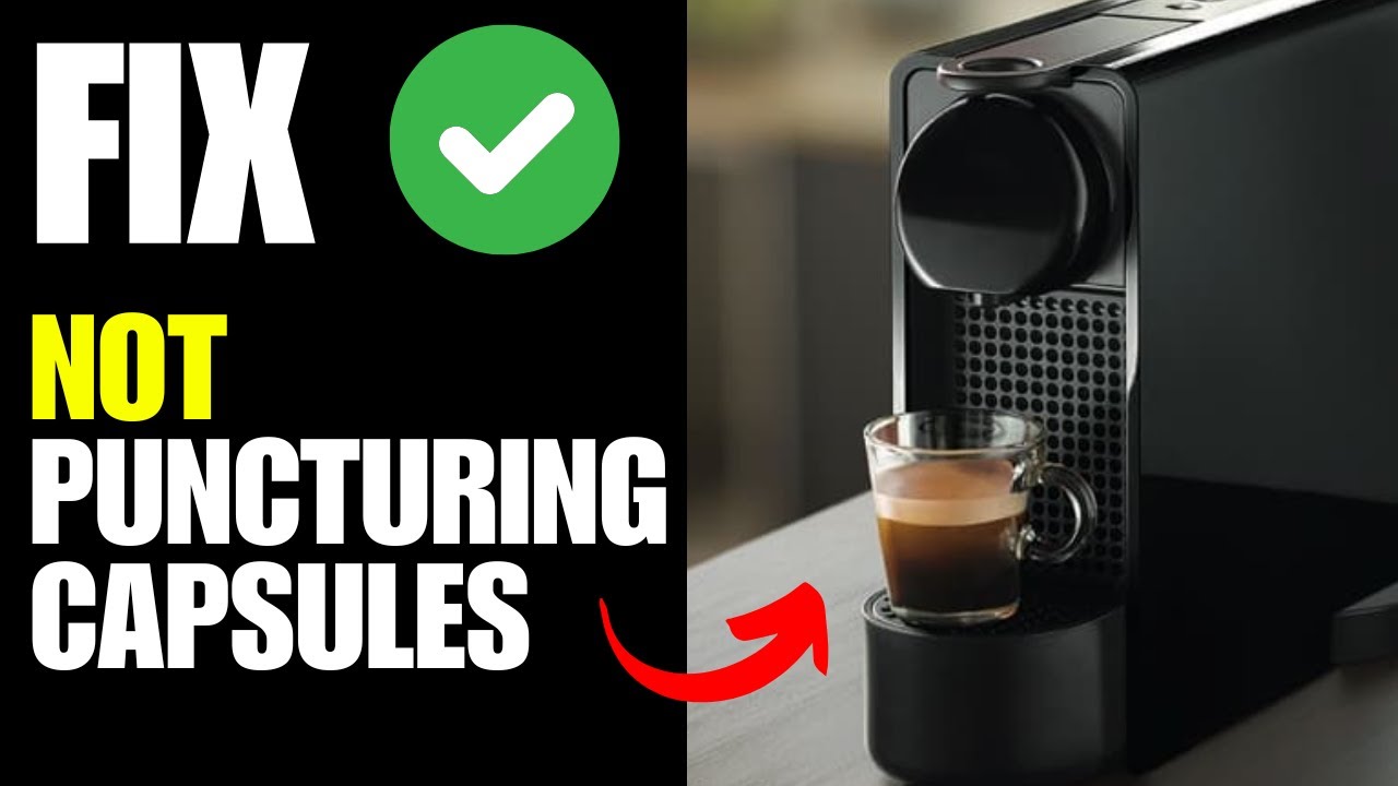 Кофемашина Nespresso Essenza mini не прокалывает капсулы — как исправить