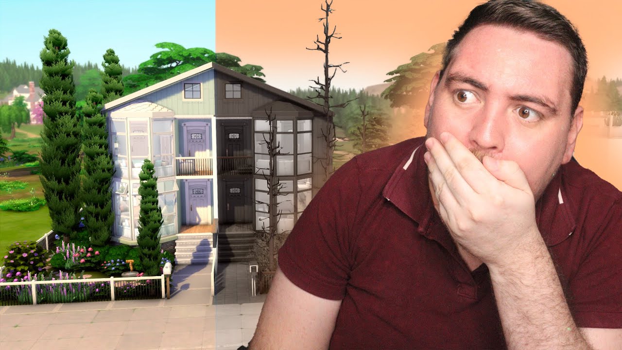 CONSTRUI A CASA GEMINADA DAS GEMEAS OPOSTAS!!! │ Slow Build │ Construção