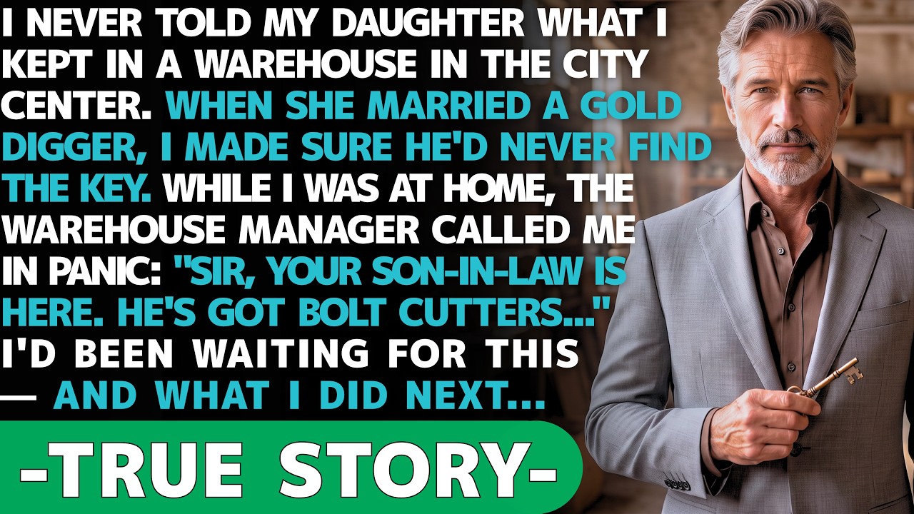 I Never Told My Daughter About the Warehouse. When She Married a Gold Digger, He Tried to Break In
