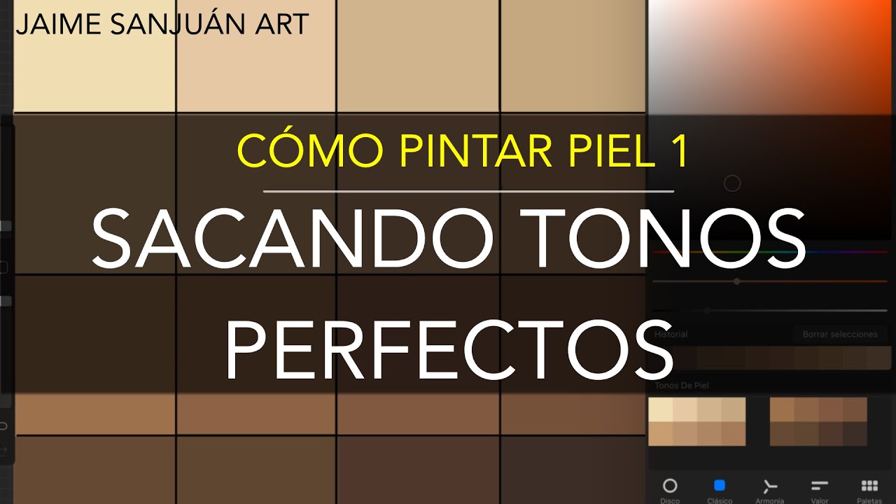 Cómo pintar piel 1: Sacando tonos perfectos