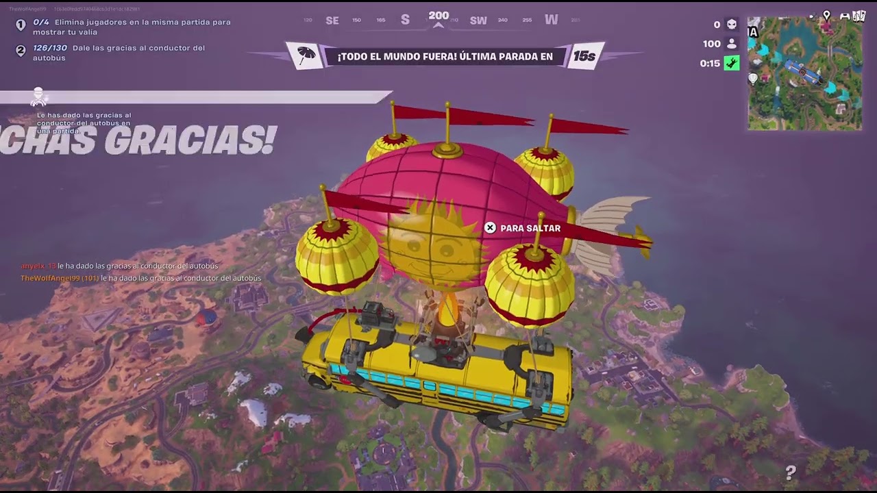 Fortnite : Misiones de Viajero Oscuro , Parte 1