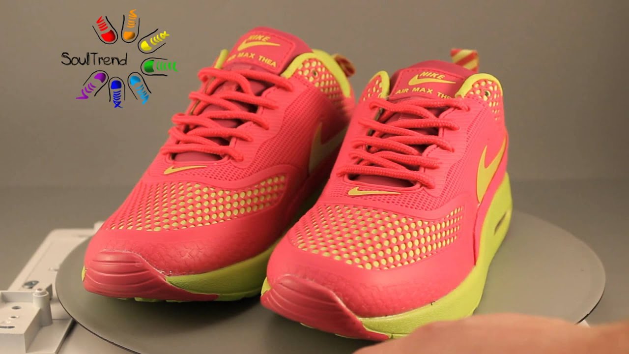 Кроссовки Nike Air Max Thea GL Pink Light Green краткий обзор от магазина Soul Trend
