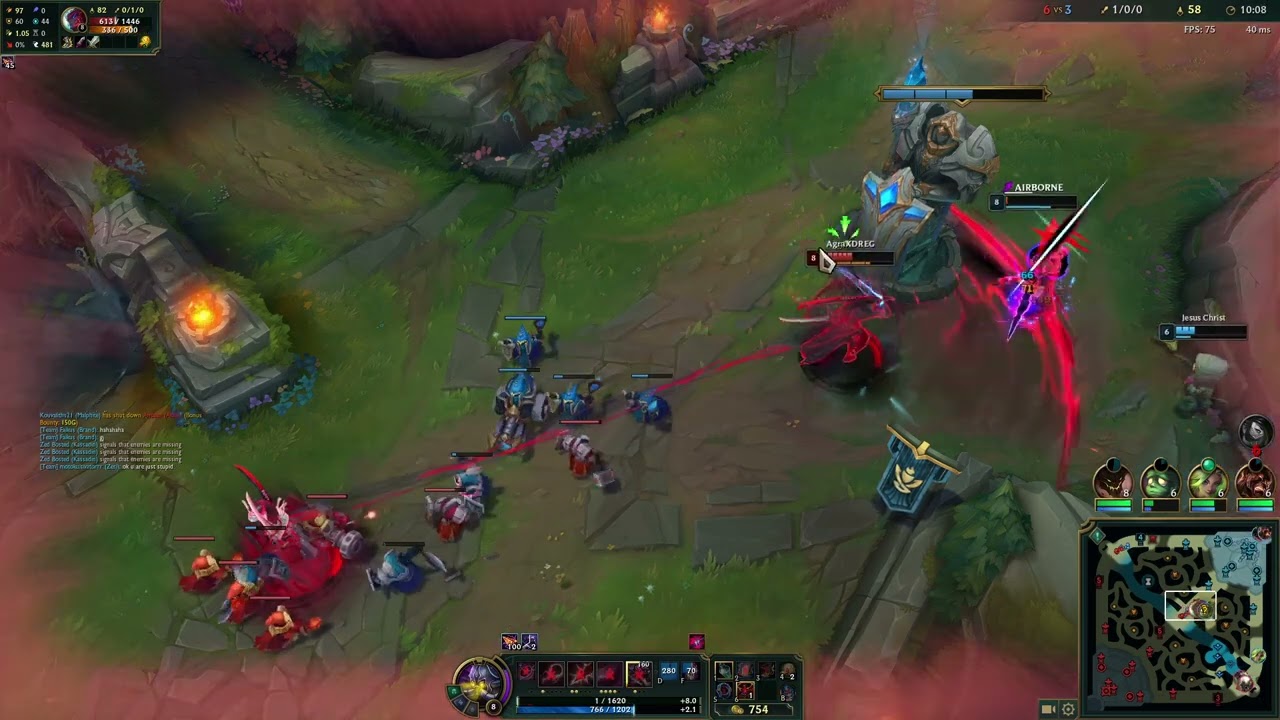 Kassadin vs Yone S1  Było cieżko