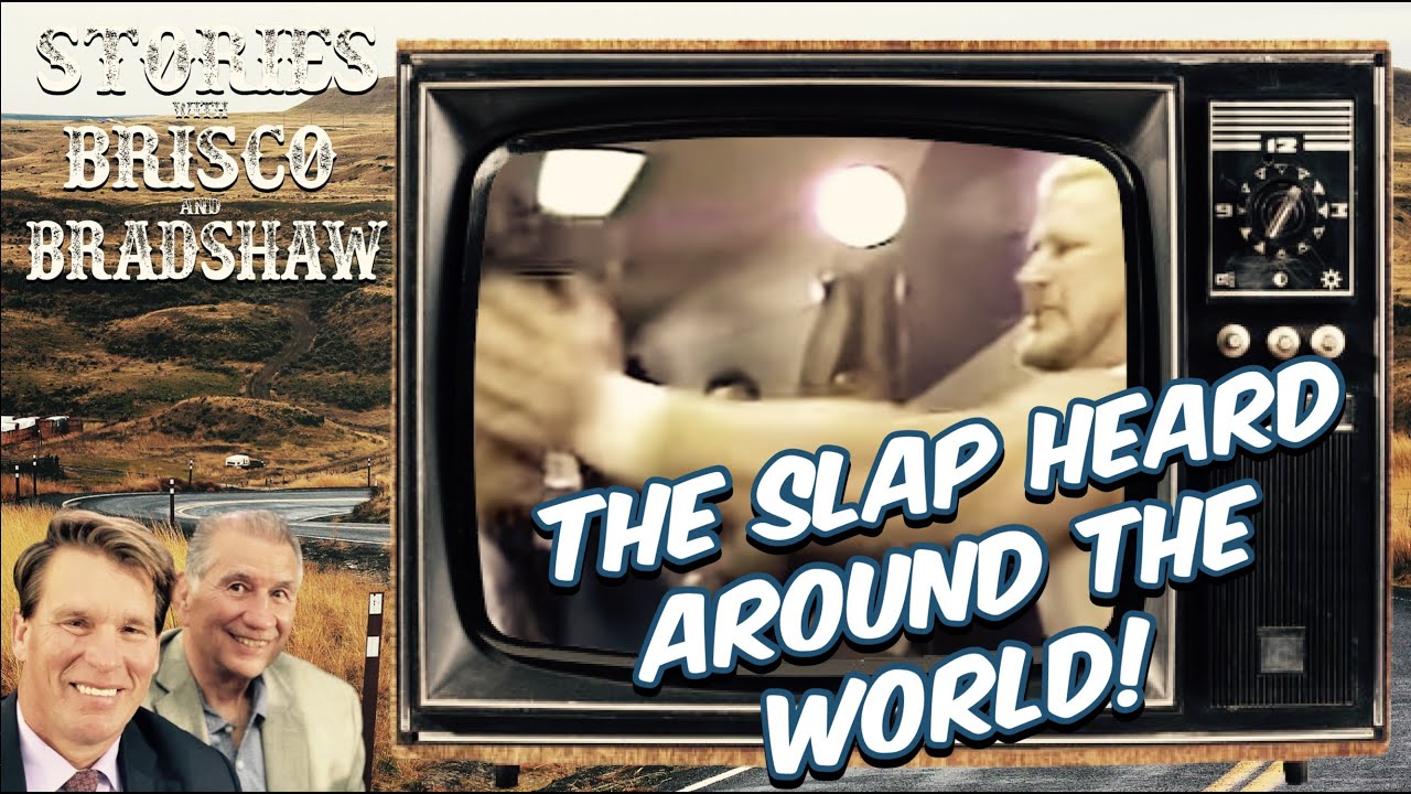 The slap heard round the world. Backstage story on Doctor D David Schultz slapping Stossel.