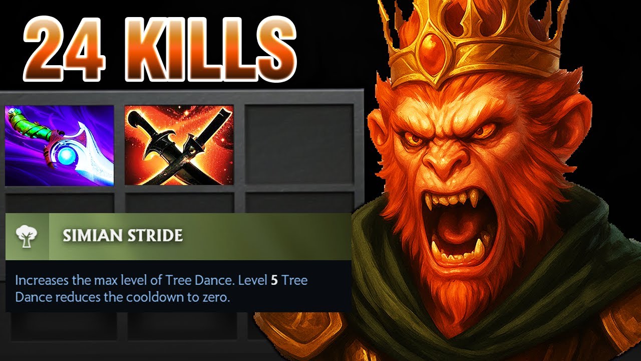 Immortal Monkey King Easy &mdash; Sange & Yasha + Diffusal Blade Carry Build | Patch 7.39e