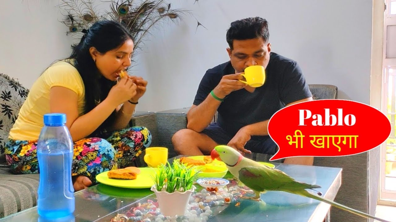 Mummy - Papa ke sath Pablo ka Breakfast