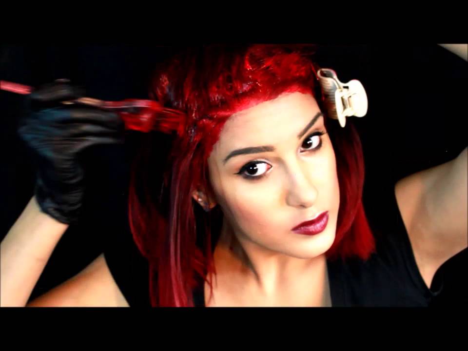 HOW TO: Dye Hair Red / WITHOUT BLEACH