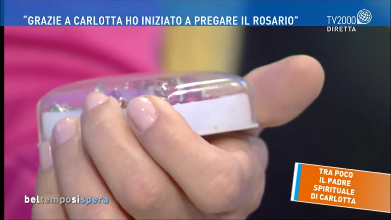 Il rosario di Carlotta Nobile a TV2000