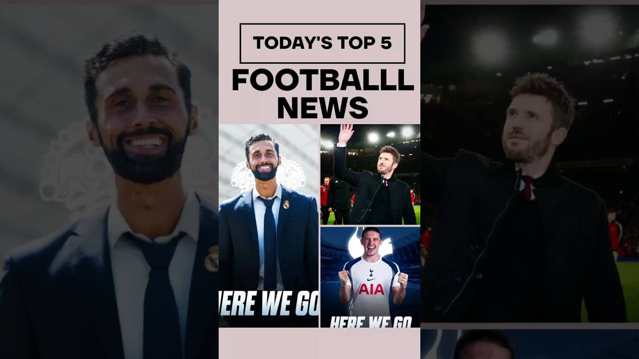 Today’s Top 5 Football News | Real Madrid New Coach, Man United Deal, Werner to MLS
