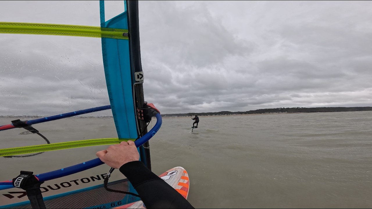 Light wind session before a long no wind break