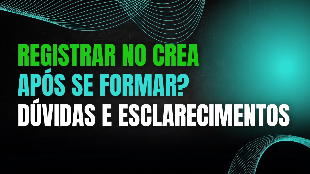 Me formei em engenharia devo me registrar no Crea?