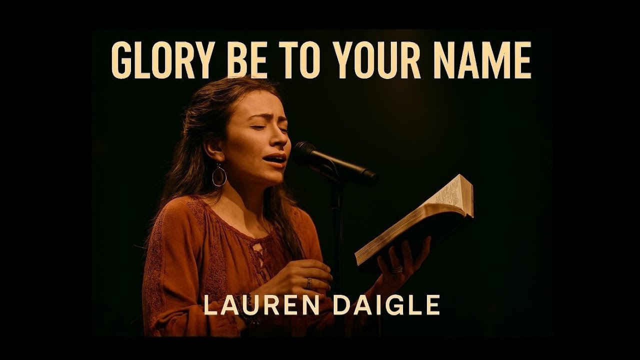 Lauren Daigle - Glory Be to Your Name Emotional Christian powerful warship song | (lyrics video)2026