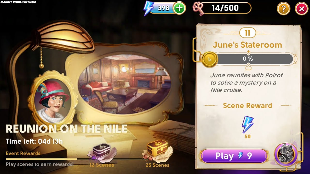June's Journey Secrets 38 Scene 11 June's Stateroom Word Mode 4K ULTRA HD