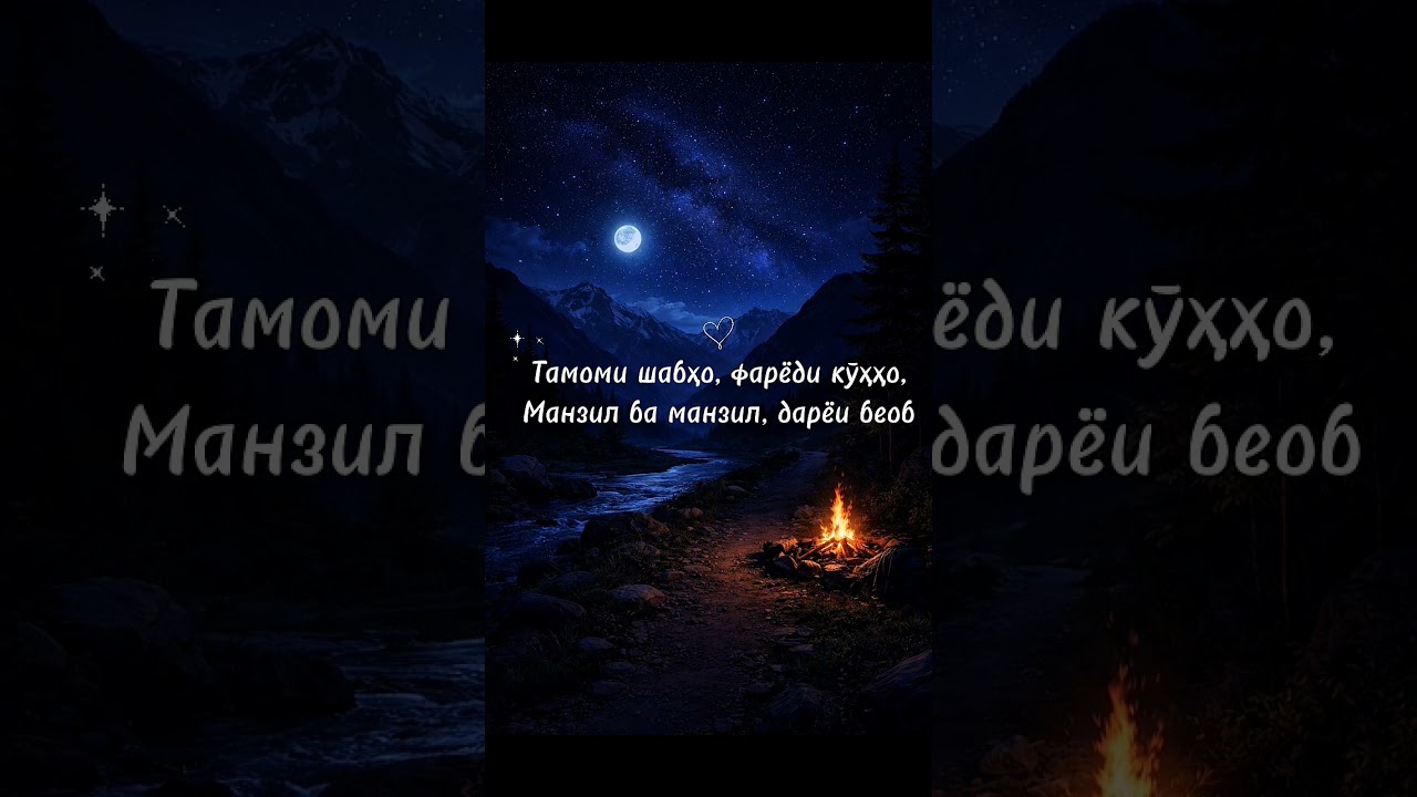 Karaoke: Тамоми шабхо — Далер Назаров | Караоке + текст | Tajik song