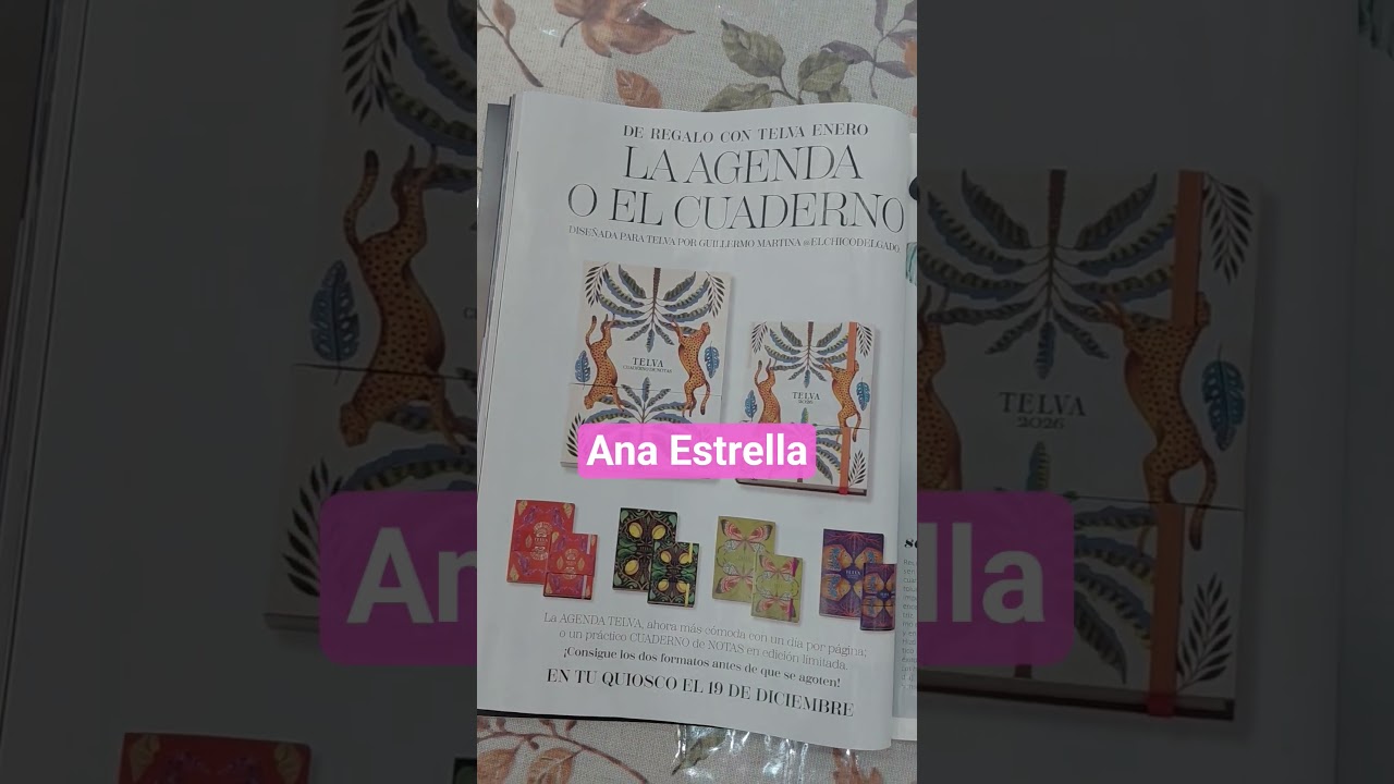 AVANCE REGALO REVISTA TELVA ENERO 2026#revistasenero2026